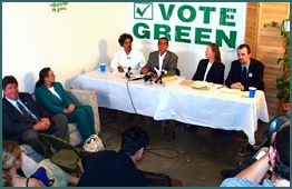 Green Party Press Conference